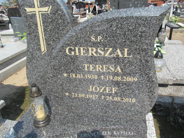 Józef Gierszal 1927 Bukownica - Grobonet - Wyszukiwarka osób pochowanych