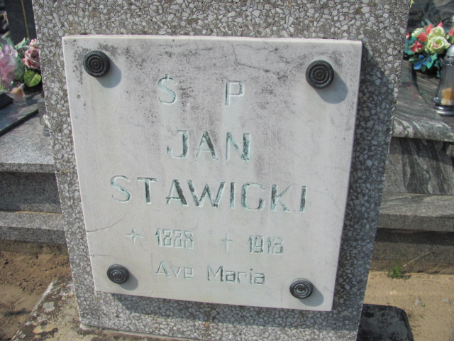 Jan Stawicki 1887 Bukownica - Grobonet - Wyszukiwarka osób pochowanych