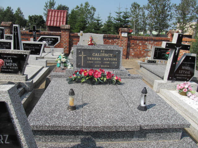 Grób Antoni Caliński